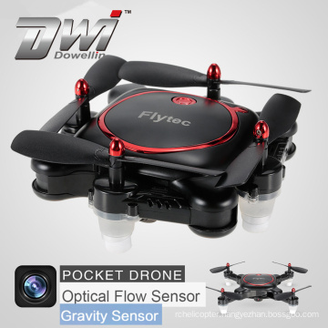 DWI Dowellin Optical Flow Positioning delivery Foldable Pocket Quadcopter Drone HD With Camera